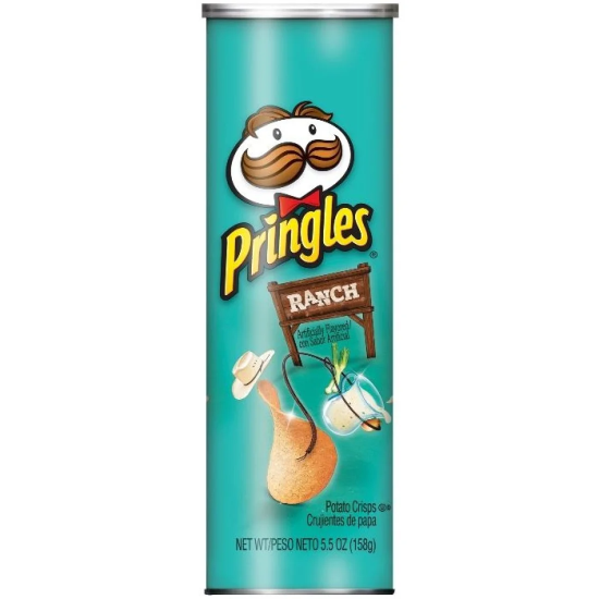 Pringles Ranch - chipsuri cu gust de ranch 156g