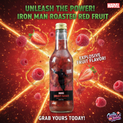 Marvel Iron Man Reactor Red Fruits 330ml