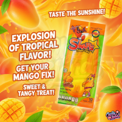 Pigui Slaps (MEXICO) Mango Lollipops bomboană din zahăr 100g -  TIK TOK TRENDS