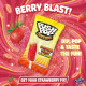 Bazooka Push Pop Strawberry Dipperz - căpșuni 12g