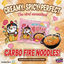 Samyang Buldak Instant Noodles Hot Chicken Carbonara 130g