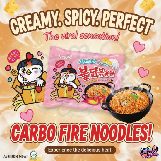 Samyang Buldak Instant Noodles Hot Chicken Carbonara 130g