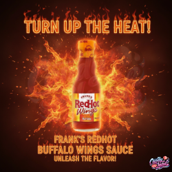 Frank's Red Hot Buffalo Wing Sauce - cu gust de chilli 148ml