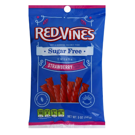 Red Vines Sugar Free Strawberry 141g [EXP 17/10/2025}