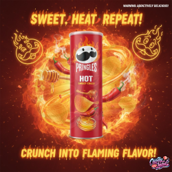 Pringles Hot Sweet Chilli 160g
