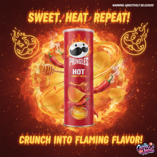 Pringles Hot Sweet Chilli 160g