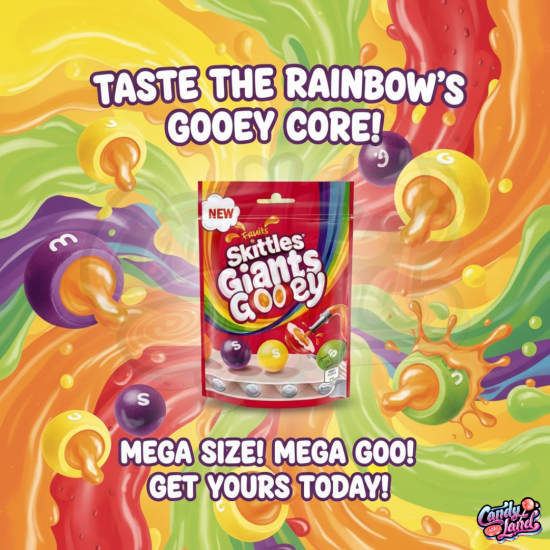 Skittles Giants Gooey Fruits 125g