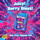 Bazooka Splashz Berry Blast 120g