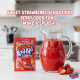 Kool Aid Strawberry Sachet - amestec de băutură cu gust de căpșuni 3.9g