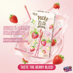 Pocky Heart Milk & Strawberry 45g CHN