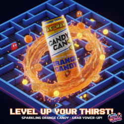 Candy Can Pac-Man Orange Candy 330ml