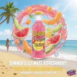 Calypso Triple Melon Lemonade - limonadă cu gust de pepene 473ml
