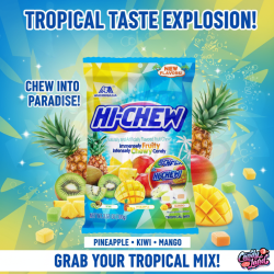 Hi-Chew (JAPAN) Tropical Mix Bag - fructe tropicale 100g