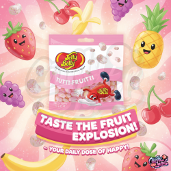 Jelly Belly Tutti Fruitti - bomboane cu gust de fructe 70g