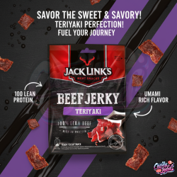 Jack Link's Teriyaki Beef Jerky 25g
