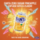 Fanta (COREEA DE SUD) Zero Pineapple - suc fara zahar cu gust de ananas 355ml