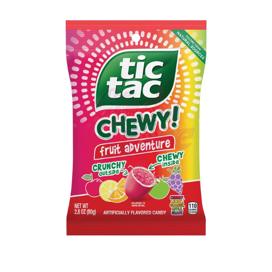 Tic Tac Chewy Fruit Adventure 79g