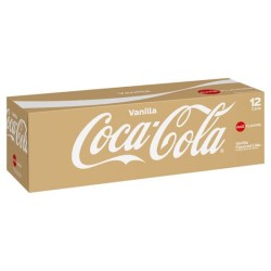 Coca Cola USA Vanilla - suc cu gust de vanilie 355ml - 12pack