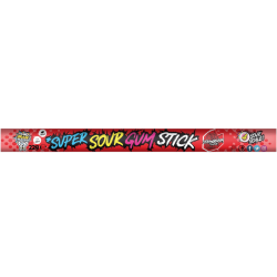 Brain Blasterz Super Sour Gum Stick Strawberry 22g