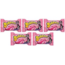 Bubbaloo Tutti Frutti Liquid Filled Chewing Gum - gumă cu gust de fructe 4g (5 bucăți) (EXP 24.04.2024)