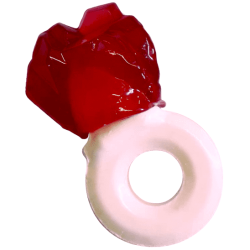 Candy Castle Crew Crystal Candy Bling Red Ring - fruits 23g