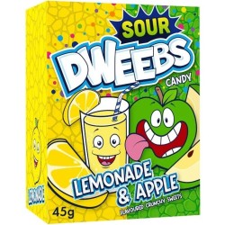 Dweebs Sour Lemonade & Apple Flavored 45g