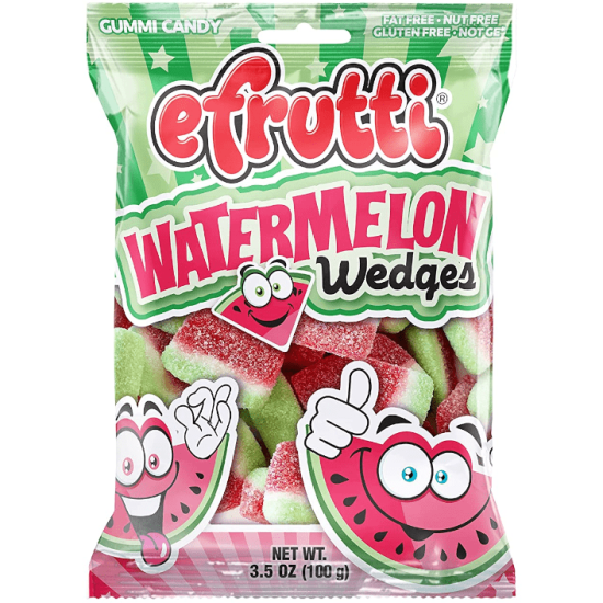 E.Frutti Watermelon Wedges - cu gust de pepene 100g