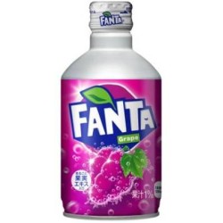 Fanta (JAPAN) Grape Aluminium Bottle 300ml