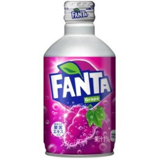 Fanta (JAPAN) Grape Aluminium Bottle 300ml