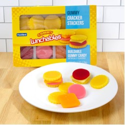 Frankford Gummy Lunchables Buildable Cracker Stackers - fruits 176g