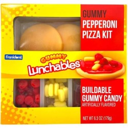 Frankford Gummy Lunchables Buildable Pizza - fruits 179g
