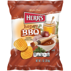 Herr's Honey BBQ Chips 28.4g