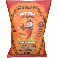 Hot Chip Chilli Strips Limed Habaneros 80g