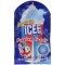 ICEE Popping Candy With Lollipop Blue Raspberry - bomboane explozive cu gust de zmeură albastră 15g