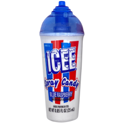 ICEE Spray Candy Blue Raspberry Flavored 0.025L