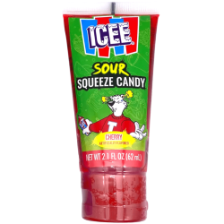 ICEE Squeeze Candy SOUR Cherry Flavored 62g