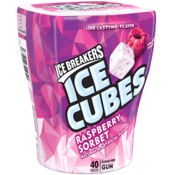 Ice Breakers Ice Cubes Raspberry Sorbet 92g