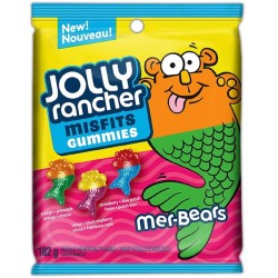 ......Jolly Rancher (CANADA) Misfits Gummies Mer-Bears - fruits 182g (EXP 30.06.23)