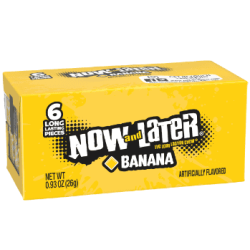 Now & Later Banana - caramea cu gust de banane 26g