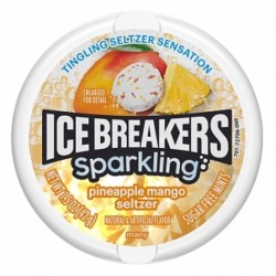 Ice Breakers Sparkling Pineapple Mango Seltzer- mango 43g