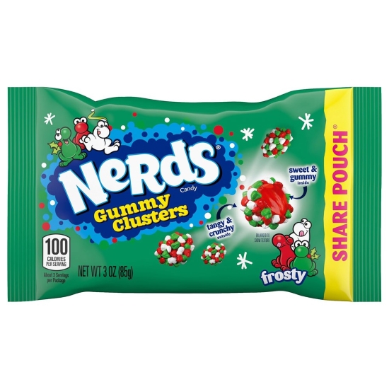 Wonka Nerds Gummy Clusters Frosty Share Pouch-85g