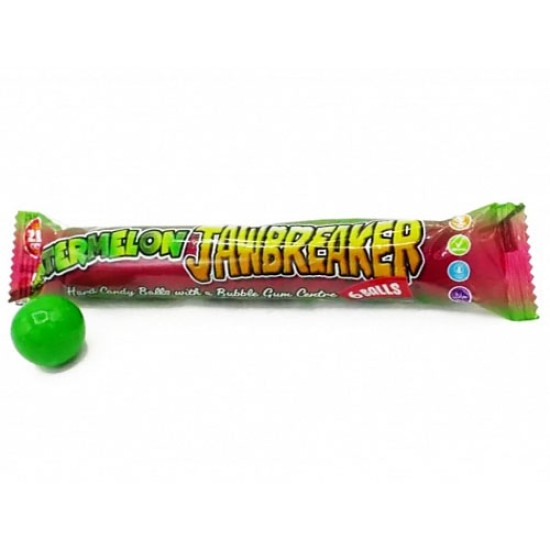 Zed Candy Jawbreaker Watermelon - gumă de mestecat cu gust de pepene 50g