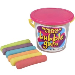 Sidewalk Chalk Bubble Gum - fruits flavored 71g