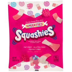 Smarties Squashies Raspberry & Cream 141g