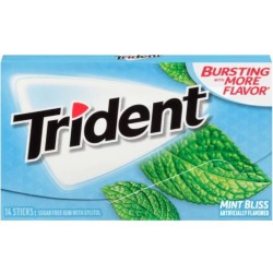 Trident Mint Bliss Gum 14 sticks