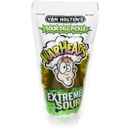 Van Holten's Jumbo Warheads Extreme Sour Pickle ~140g