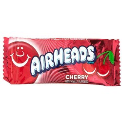 Airheads Mini Cherry - caramea cu gust de cireșe 11g