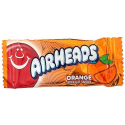 Airheads Mini Orange - caramea cu gust de portocale 11g