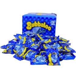 Bubbaloo SOUR Blueberry Liquid Filled Chewing Gum - gumă cu gust de afine acrișoare 4g (47 bucăți) (EXP 24.052024)