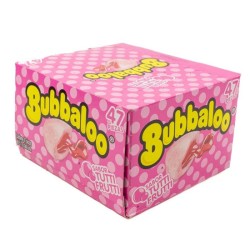 Bubbaloo Tutti Frutti Liquid Filled Chewing Gum - cu gust de fructe 4g (47 bucăți)